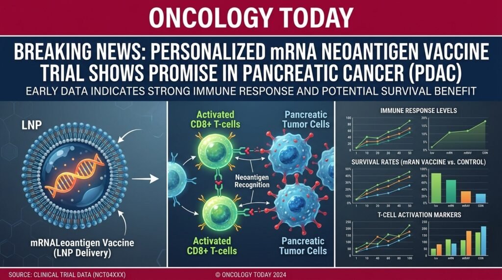 Personalized mRNA Neoantigen Vaccine Shows Sustained Immune Response in Pancreatic Cancer: 2026 Phase 2 Trial Outcomes